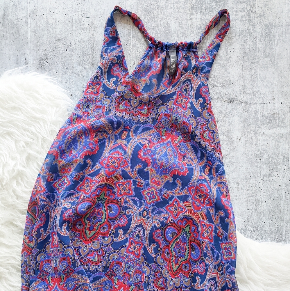 Allison Joy Evereve Paisley flowy tank small